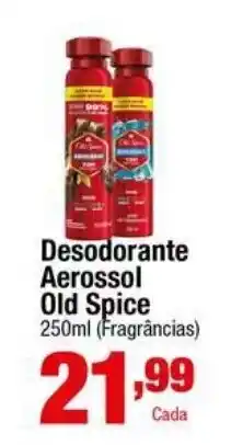 Santo Supermercados Desodorante Aerossol Old Spice oferta