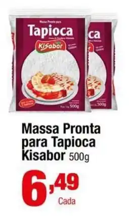 Santo Supermercados Massa Pronta para Tapioca Kisabor oferta