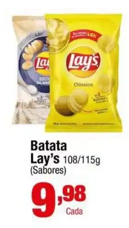 Santo Supermercados Batata Lay's oferta