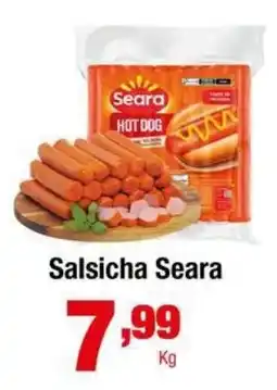 Santo Supermercados Salsicha seara oferta