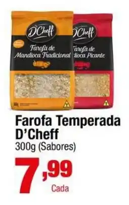 Santo Supermercados Farofa temperada d'chef oferta