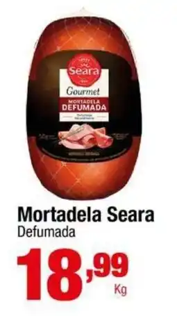 Santo Supermercados Mortadela Seara Defumada oferta