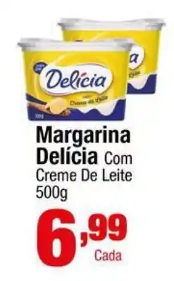 Santo Supermercados Margarina Delícia Com Creme De Leite oferta