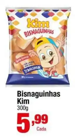 Santo Supermercados Bisnaguinhas Kim oferta