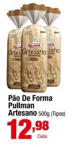 Santo Supermercados Pão de forma pullman artesano oferta