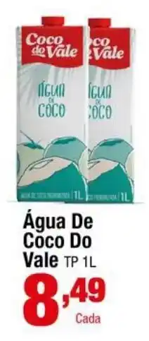 Santo Supermercados Água De Coco Do Vale TP oferta
