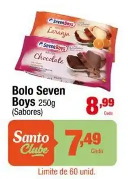Santo Supermercados Bolo seven boys oferta