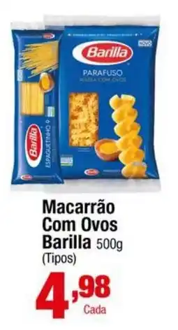 Santo Supermercados Macarrão Com Ovos Barilla oferta