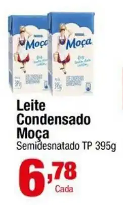 Santo Supermercados Leite Condensado Moça oferta
