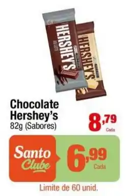 Santo Supermercados Chocolate Hershey's oferta