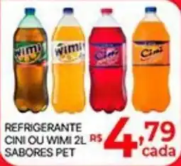 Supermercados Santa Helena refrigerante cini ou wimi 2l sabores pet oferta