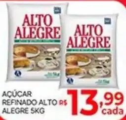 Supermercados Santa Helena açúcar refinado alto alegre oferta