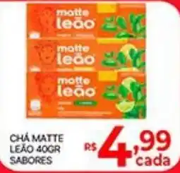 Supermercados Santa Helena chá matte leão sabores oferta