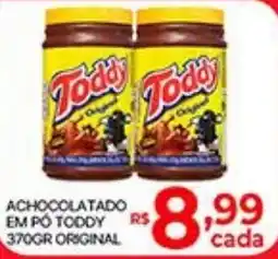 Supermercados Santa Helena Achocolatado em pó toddy 370gr original oferta
