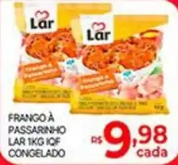 Supermercados Santa Helena Frango à passarinho lar 1kg iqf congelado oferta