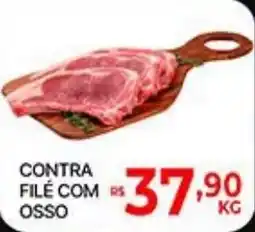 Supermercados Santa Helena Contra filé com osso oferta