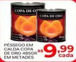 Supermercados Santa Helena Pêssego em calda copa de oro em metades oferta