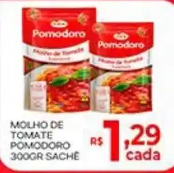 Supermercados Santa Helena molho de tomate pomodoro oferta