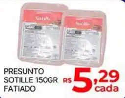 Supermercados Santa Helena Presunto sotille fatiado oferta