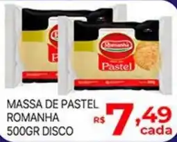 Supermercados Santa Helena Massa de pastel romanha oferta