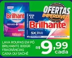 Supermercados Santa Helena Lava roupas em pó brilhante 800gr oferta