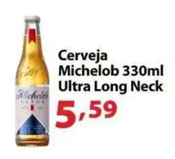 Supermercados Tischler Cerveja Michelob Ultra Long Neck oferta