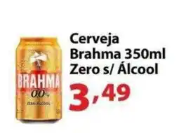 Supermercados Tischler Cerveja brahma zero s/ álcool oferta