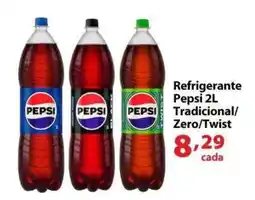 Supermercados Tischler Refrigerante Pepsi Tradicional/Zero/Twist oferta