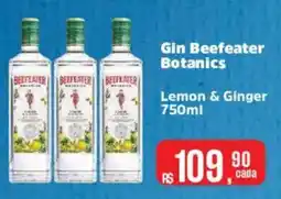 Supermercados Mateus Gin Beefeater Botanics Lemon & Ginger oferta
