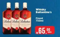 Supermercados Mateus Whisky Ballantine's oferta