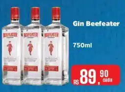 Supermercados Mateus Gin Beefeater oferta