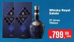 Supermercados Mateus Whisky royal salute oferta
