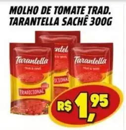 Zattão Supermercado molho de tomate trad. tarantella sachê oferta