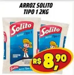 Zattão Supermercado Arroz solito tipo 1 oferta