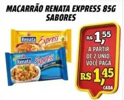 Zattão Supermercado Macarrão renata express s sabores oferta