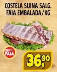 Zattão Supermercado Costela suina salg. faia embalada oferta