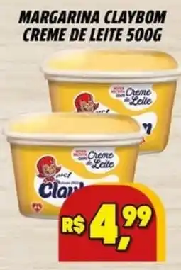 Zattão Supermercado Margarina claybom creme de leite oferta