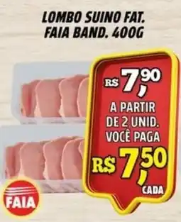 Zattão Supermercado Lombo suino fat. faia band oferta