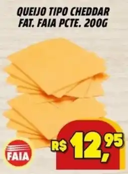 Zattão Supermercado Queijo tipo cheddar oferta