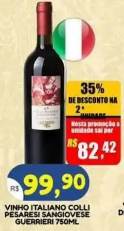 Bramil Supermercados vinho italiano colli pesaresi sangiovese guerrieri oferta