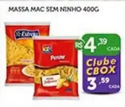 CenterBox Massa mac sem ninho oferta