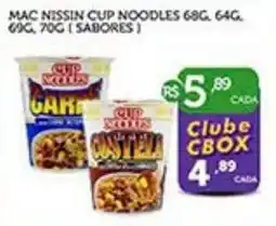 CenterBox Mac nissin cup noodles oferta