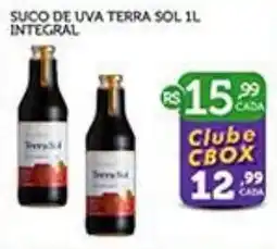 CenterBox Suco de uva terra sol integral oferta