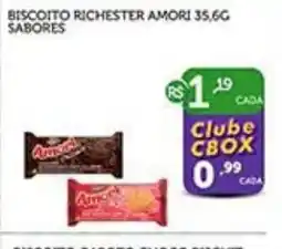 CenterBox Biscoito richester amori sabores oferta