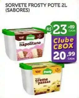 CenterBox Sorvete frosty pote 2l (sabores) oferta