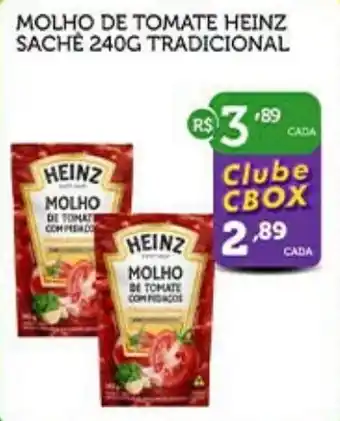 Molho de tomate heinz tradicional