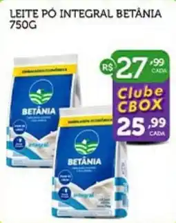 CenterBox Leite pó integral betânia oferta
