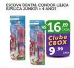 CenterBox escova dental condor lilica ripilica junior + 4 anos oferta