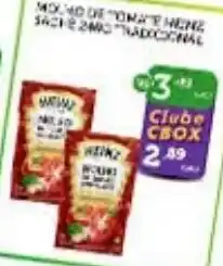 CenterBox Molho de tomate heinz sache 2mc tradicional oferta