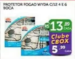 CenterBox protetor fogao wyda c/12 4 e 6 boca oferta